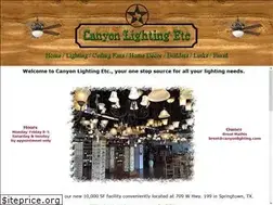 Sites similar to canyonlighting.com