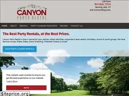 Sites similar to canyonpartyrental.com