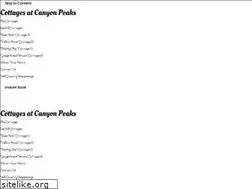 Sites similar to canyonpeaks.com
