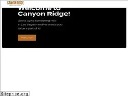 Sites similar to canyonridge.org