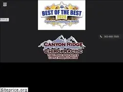 Sites similar to canyonridgechiropractic.com