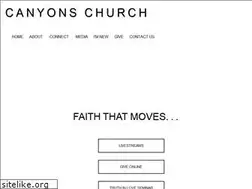 Sites similar to canyonschurch.com