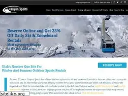 Sites similar to canyonsports.com