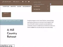Sites similar to canyonspringsaustin.com