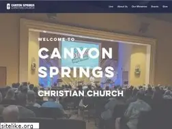 Sites similar to canyonspringschristian.com