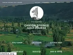 Sites similar to canyonspringsgolf.com