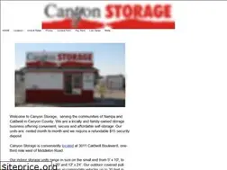 Sites similar to canyonstorage.com
