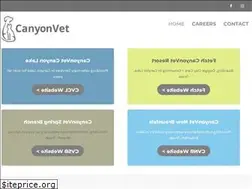 Sites similar to canyonvet.com