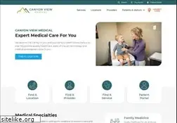 Sites similar to canyonviewmedical.com