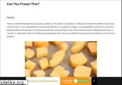 Sites similar to canyoufreezethis.com