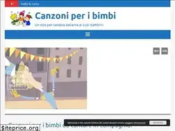 Sites similar to canzoniperibimbi.it