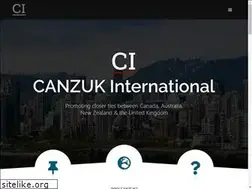 Sites similar to canzukinternational.com