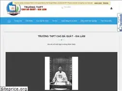 Sites similar to caobaquat.edu.vn