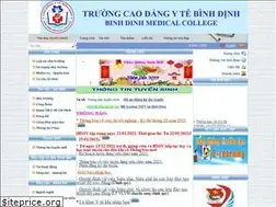 Sites similar to caodangytebinhdinh.edu.vn