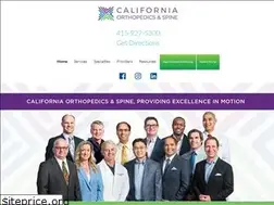 Sites similar to caorthospine.com