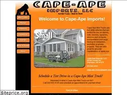 Sites similar to cape-ape.com