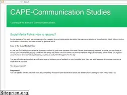 Sites similar to cape-commstudies.blogspot.com