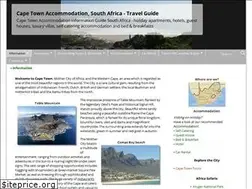 Sites similar to cape-town.info