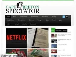 Sites similar to capebretonspectator.com