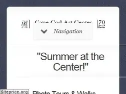 Sites similar to capecodartcenter.org