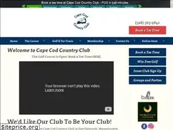 Sites similar to capecodcountryclub.com