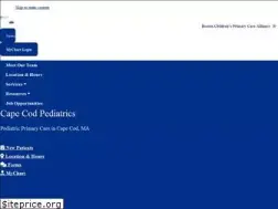 Sites similar to capecodpediatrics.com