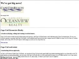 Sites similar to capecodrealty.net