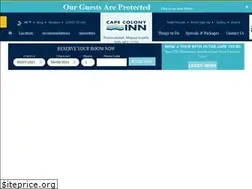 Sites similar to capecolonyinn.com