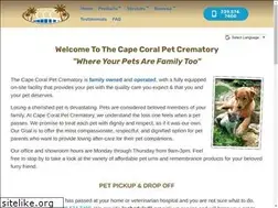 Sites similar to capecoralpetcrematory.com