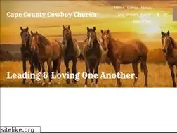 Sites similar to capecountycowboychurch.com