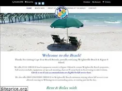 Sites similar to capefearbeachrentals.com