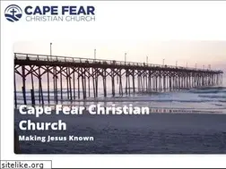Sites similar to capefearchristianchurch.com