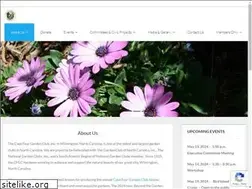 Sites similar to capefeargardenclub.org