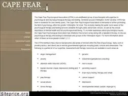 Sites similar to capefearpsych.org