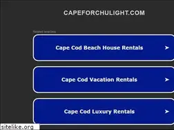 Sites similar to capeforchulight.com