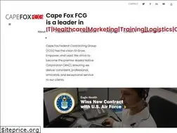 Sites similar to capefoxfcg.com