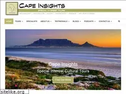 Sites similar to capeinsights.com