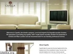 Sites similar to capellashutters.com