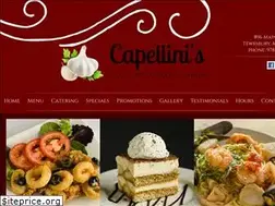 Sites similar to capellinisrestaurant.com