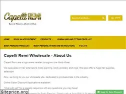 Sites similar to capelliremi.co.uk