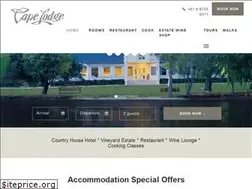 Sites similar to capelodge.com.au