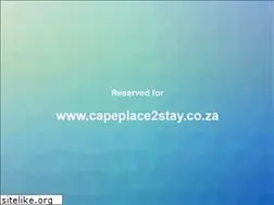 Sites similar to capeplace2stay.co.za