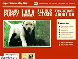 Sites similar to capeprovincedogclub.co.za
