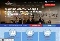 Sites similar to caperegionalurgentcare.com