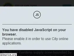 Sites similar to capetown.gov.za