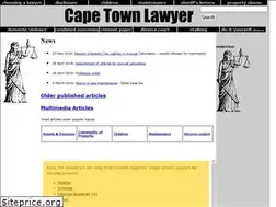 Sites similar to capetownlawyer.co.za