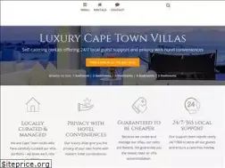 Sites similar to capetownvillas.net