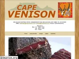 Sites similar to capevenison.co.za