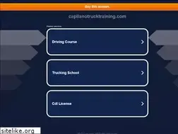 Sites similar to capilanotrucktraining.com