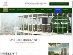 Sites similar to capitaland-onepearlbank.com